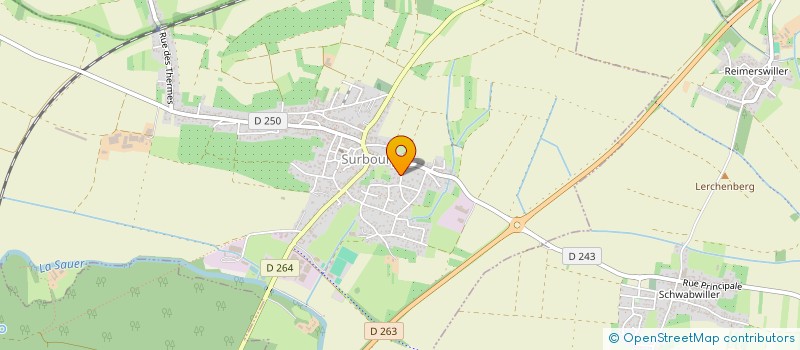 localisation de l'entreprise KBH  SURBOURG