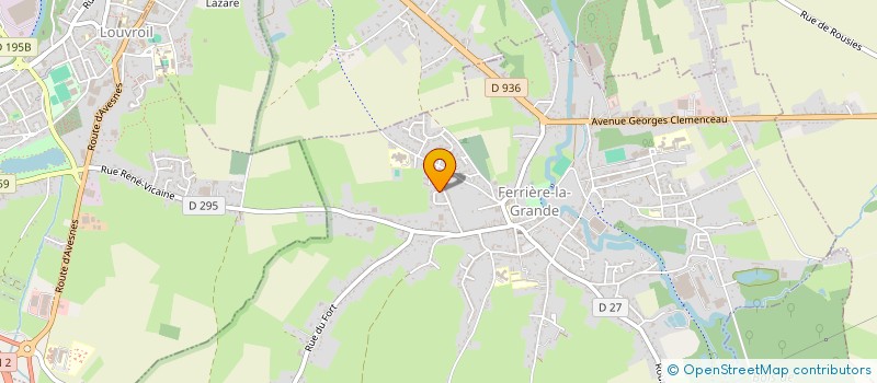 localisation de l'entreprise KBH  FERRIERE-LA-GRANDE