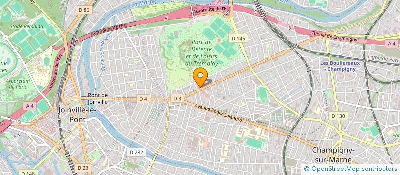 localisation de l'entreprise KBH CONSULTING  CHAMPIGNY-SUR-MARNE