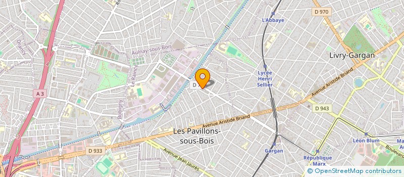 localisation de l'entreprise KBH SERVICES à LES PAVILLONS-SOUS-BOIS