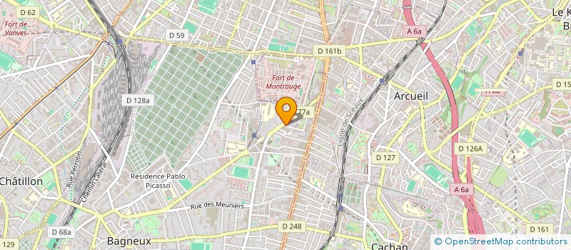 localisation de l'entreprise KBH TRANSPORT PRIVE  BAGNEUX