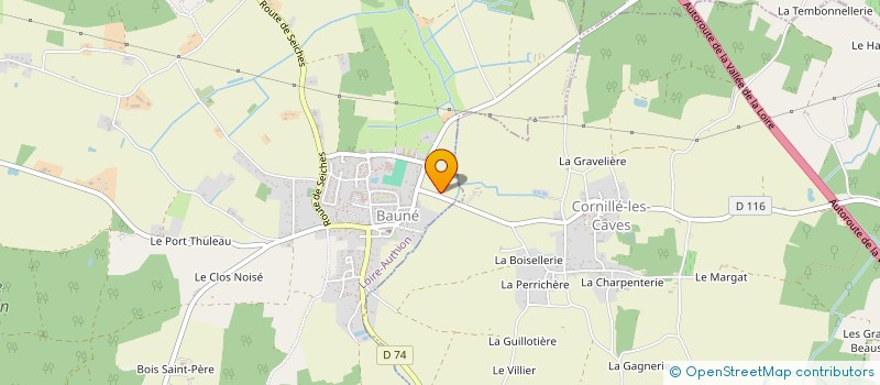 localisation de l'entreprise KBHS  LOIRE-AUTHION