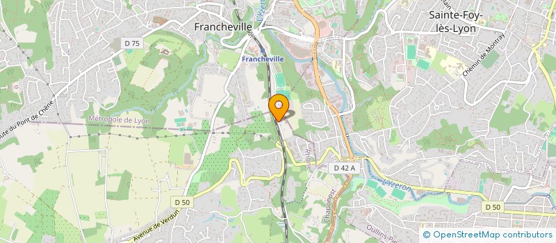 localisation de l'entreprise KBI  CHAPONOST