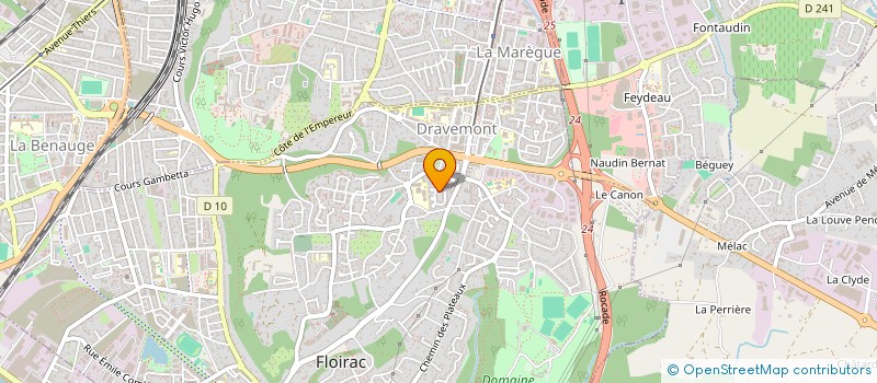 localisation de l'entreprise KBISY  FLOIRAC