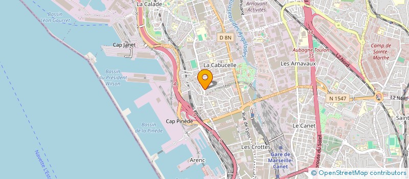 localisation de l'entreprise KBJ SOLUTION à MARSEILLE