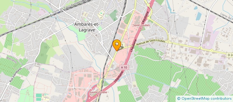 localisation de l'entreprise KBL EXPERTISE ET CONSEIL à AMBARES-ET-LAGRAVE