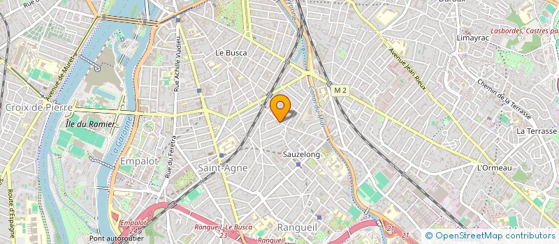 localisation de l'entreprise KBL FOOD  TOULOUSE