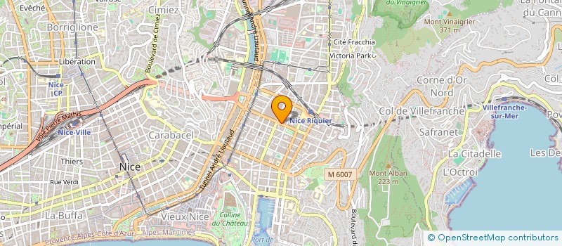 localisation de l'entreprise KBL GROUP à NICE