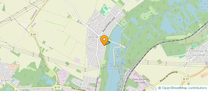 localisation de l'entreprise KBL TAXI  VERT-LE-PETIT