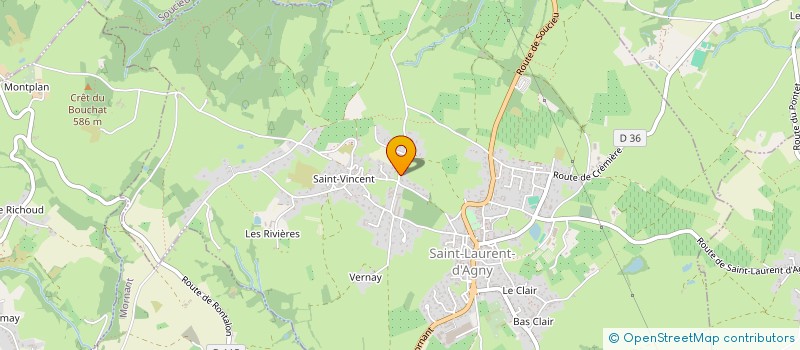 localisation de l'entreprise KBLM  SAINT LAURENT D'AGNY