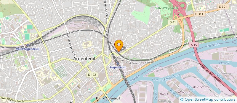 localisation de l'entreprise KBM CONSULTING  ARGENTEUIL