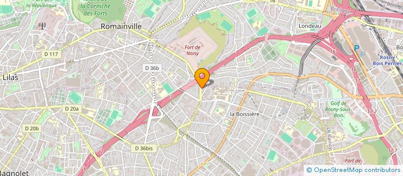 localisation de l'entreprise KBM MARKET à LES LILAS