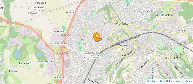 localisation de l'entreprise KBMA  SAINT-MARTIN-DES-CHAMPS