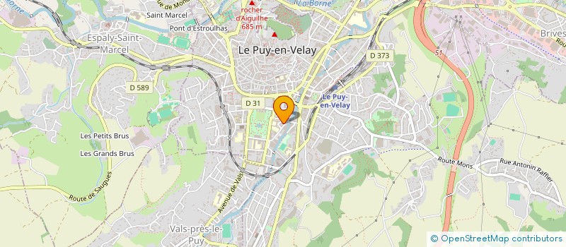 localisation de l'entreprise KBMD  LE PUY-EN-VELAY