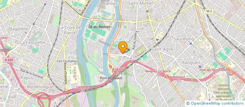 localisation de l'entreprise KBMS EXPRESS à TOULOUSE