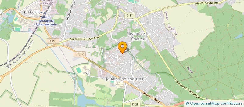 localisation de l'entreprise KBMS GENIE CLIMATIQUE  MONTIGNY-LE-BRETONNEUX