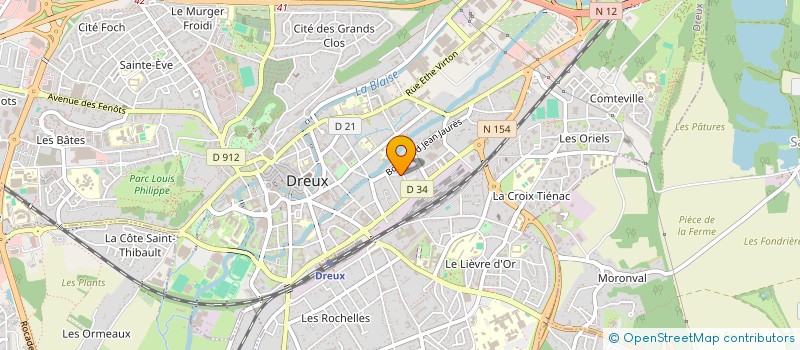 localisation de l'entreprise KBN à DREUX