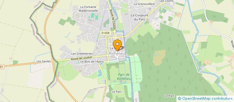 localisation de l'entreprise KBN KCA  RICHELIEU