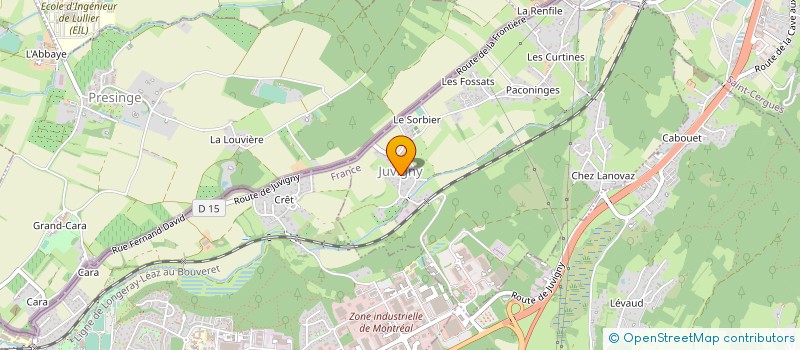 localisation de l'entreprise KBO  JUVIGNY