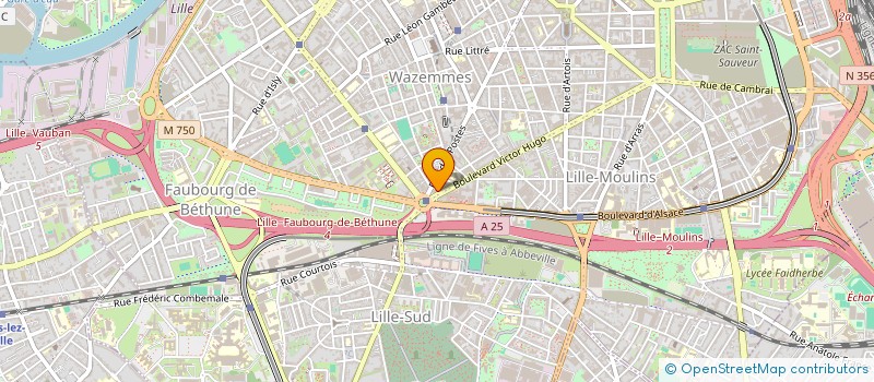 localisation de l'entreprise KBO à LILLE