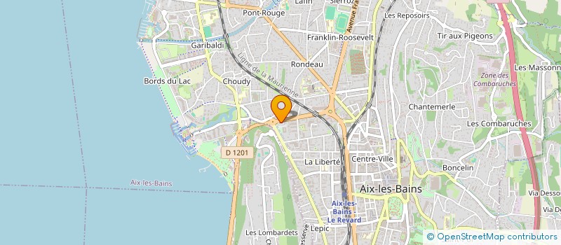 localisation de l'entreprise KBO  AIX-LES-BAINS