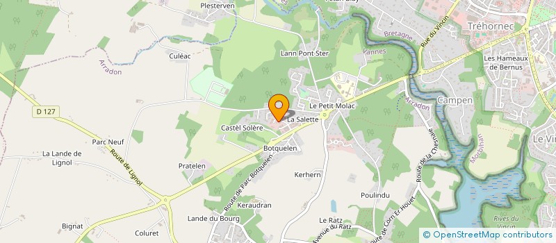 localisation de l'entreprise KBOT  ARRADON