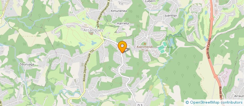 localisation de l'entreprise KBOURRUT  USTARITZ