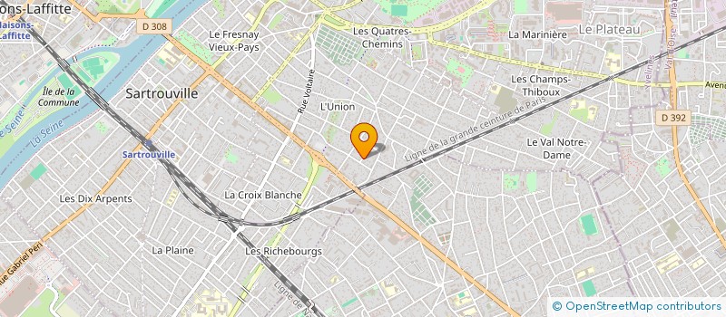 localisation de l'entreprise KBPE HOLDINGS à SARTROUVILLE