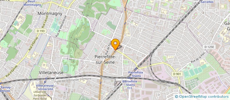 localisation de l'entreprise KBPI à PIERREFITTE-SUR-SEINE