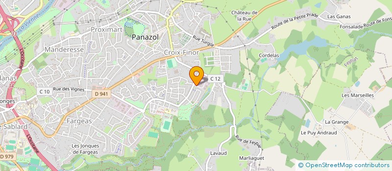 localisation de l'entreprise KBR CORP à PANAZOL