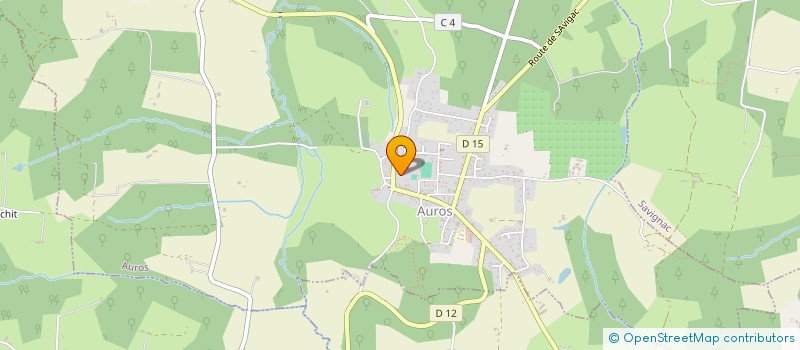 localisation de l'entreprise KBR LOCATION  AUROS