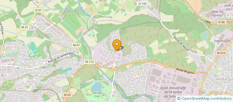 localisation de l'entreprise KBR RENOV PATRIMOINE CONSTRUCTIONS ET FACADES  LE CRES