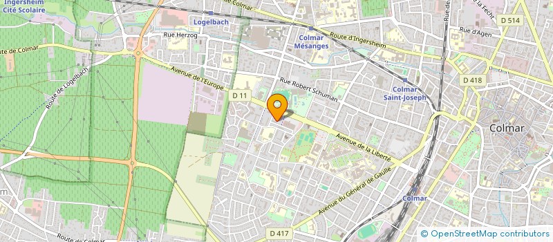 localisation de l'entreprise KBS  COLMAR