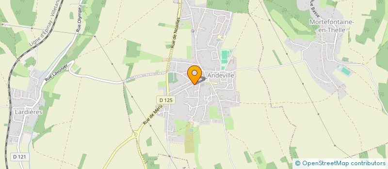 localisation de l'entreprise KBS  ANDEVILLE