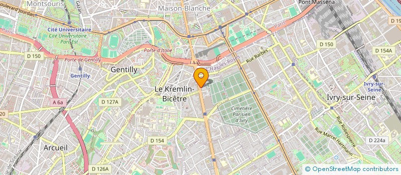 localisation de l'entreprise KBS DISTRI à LE KREMLIN-BICETRE