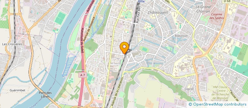 localisation de l'entreprise KBS ELEC à VALENCE