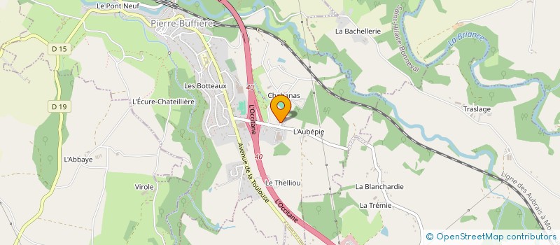 localisation de l'entreprise KBS GENETIC à SAINT-HILAIRE-BONNEVAL