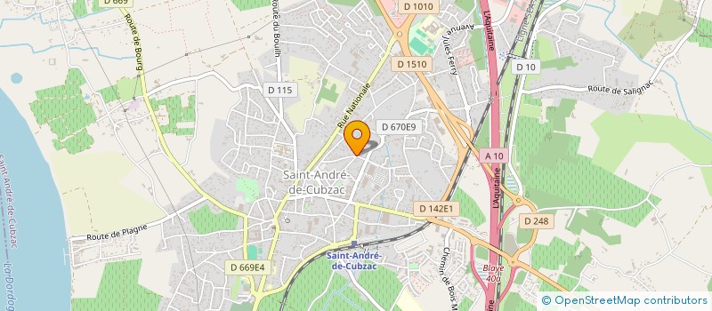 localisation de l'entreprise KBS MACONNERIE  CADAUJAC