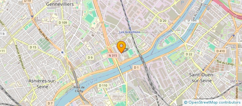 localisation de l'entreprise KBS SECURITE à ASNIERES-SUR-SEINE