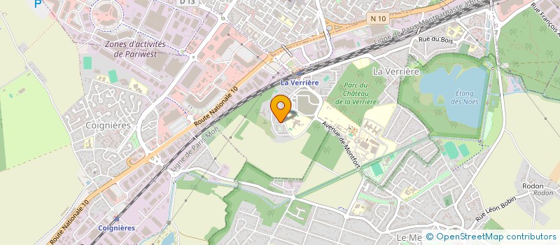 localisation de l'entreprise KBS SECURITE PRIVEE  LA VERRIERE