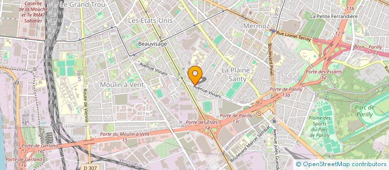 localisation de l'entreprise KBS SECURITE SOCIETE PRIVEE à LYON