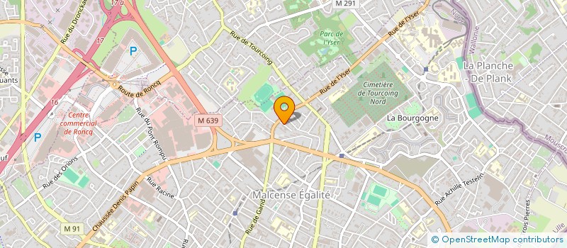 localisation de l'entreprise KBTP  TOURCOING