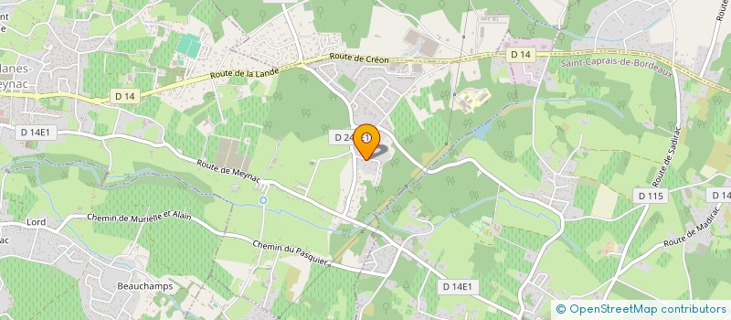 localisation de l'entreprise KBTP à CAMBLANES-ET-MEYNAC