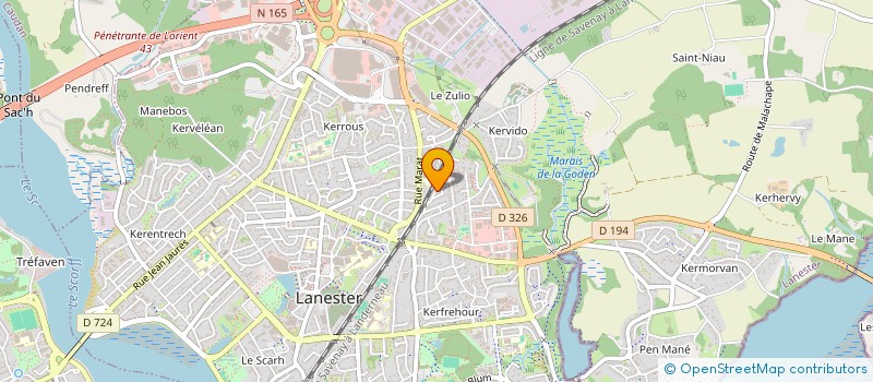 localisation de l'entreprise KBYRA  LANESTER