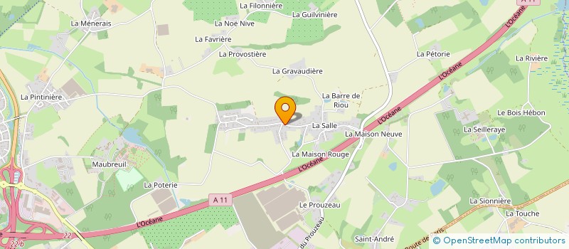 localisation de l'entreprise KBZ  CARQUEFOU