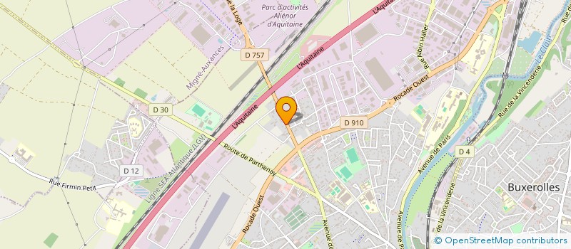 localisation de l'entreprise KC 86  POITIERS