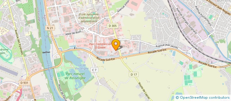 localisation de l'entreprise KC AGEN  BOE