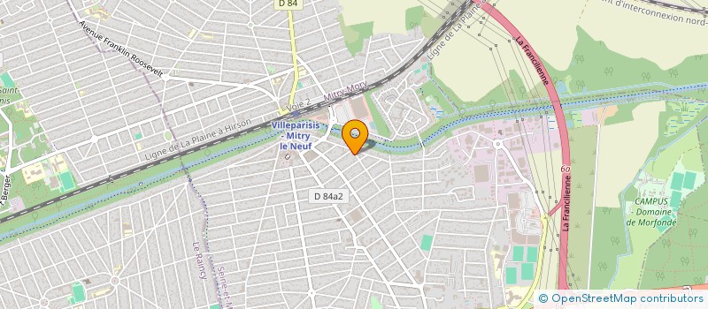 localisation de l'entreprise KC DESTOCKAGE  VILLEPARISIS