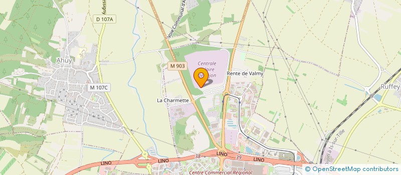 localisation de l'entreprise KC DIJON à DIJON
