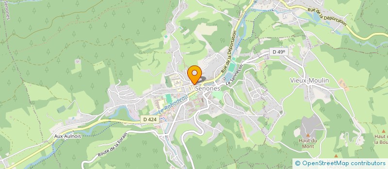 localisation de l'entreprise KC ENVIRONNEMENT  SENONES